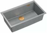 Quadron Chiuveta compozit incastrata Quadron Logan 110 gri - cupru 76x44 cm (HQD7644U5_PVDC1_I) Chiuveta