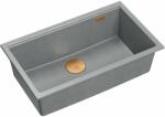 Quadron Chiuveta compozit sub blat Quadron Logan 110 gri - cupru 76x44 cm (HQD7644U5_PVDC1_U) Chiuveta