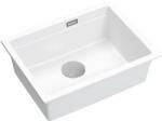 Quadron Chiuveta compozit sub blat Quadron Logan 100 alb - inox 59.5x45.1 cm (HQJ6045U1_BS_U) Chiuveta
