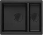 Quadron Chiuveta compozit sub blat Quadron Logan 150 negru 56x46 cm (HCQL5646U7-BLM_U) Chiuveta