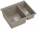 Quadron Chiuveta compozit sub blat Quadron Logan 150 bej - inox 56x46 cm (HCQL5646U4-BS_U) Chiuveta