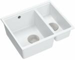 Quadron Chiuveta compozit sub blat Quadron Logan 150 alb - inox 56x46 cm (HCQL5646U1-BS_U) Chiuveta