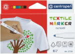 Centropen Marker Pentru Textile 6/set 2739 Centropen