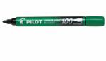 Pilot Marker Permanent Verde Varf Rotund 3mm 100 Pilot