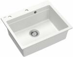 Quadron Statie de lucru incastrata Quadron Kurt 110 alb - inox 59.5x50 cm (HCQK5052BIK) Chiuveta