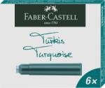Faber-Castell Cartuse Cerneala Mici Turcoaz 6 Buc/cutie Faber-castell