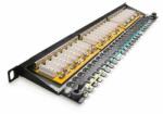 KELine 606068 Giga+ KOMPAKT Cat. 6 HD Patch panel 0, 5U 24xRJ45/s (606068) - digipont