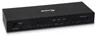 EQUIP 33271903 HDMI Matrix-Switch (4x2 Port, 4K*2K felbontás, SPDIF, 48 bit, 3, 5mm Jack, Blu-ray támogatás) (33271903)