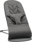 BabyBjörn Baby Bouncer BLISS Anthracite Petal Wowen baba pihenőszék