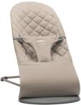 BabyBjörn Baby Bouncer BLISS Sand Grey Wowen Classic quilt baba pihenőszék