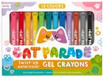 Ooly Creioane acuarele cu gel, Cat Parade, set 12 culori (133-098)