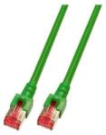 EFB Elektronik Cablu de retea din fibra optica cu miez de cupru, EFB Elektronik, S/FTP cat6A LSZH 1m, Verde (K5514.1)