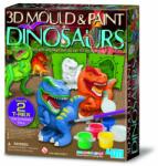 4M Atelier creativ 3D Modeleaza si picteaza - Dinozaur (4M-04777)