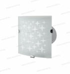 Vents 100 VITRO Ventilátor edzett üveg előlappal 14W, 105m3/h, 37dB (100-VITRO)