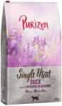 Purizon Purizon Single Meat Rață cu flori de lavandă - 2 x 6, 5 kg