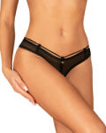 Obsessive Roxelia Crotchless Thong Black XL/XXL