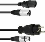 PSSO Combi Cable Safety Plug/XLR 10m