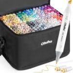 Ohuhu Oahu Art Markers Set-перманентни маркери, комплект 200 цвята (‎Y30-80400-28)