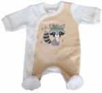  Hosszú ujjú pamut baba rugdalózó oroszlán mintával (62)