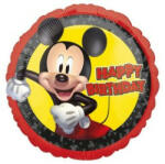 anagram Szülinapi lufi 17" 43cm Happy Birthday, Mickey Mouse (LUFI375266)