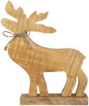 Clayre & Eef Figurina Ren lemn maro 15x5x29 cm (6H1850) - decorer