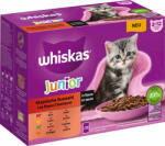 Whiskas Klasszikus válogatás szószban Junior nedves macskatáp - Multipack 12x85g - 1.020 g