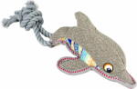 Duvoplus Canvas delfin kötéllel - Szürke 46x14x11 cm - 1 db