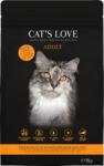 CAT’S LOVE Száraz macskaeledel - "Adult" Pulyka és Vad - 2 kg