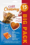Catit Creamy - Lazac és Garnéla - 15 darabos csomag