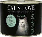 CAT’S LOVE Nedves macskaeledel - "Adult Pur" Pulyka - 200 g