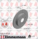 ZIMMERMANN Disc frana ZIMMERMANN 540.2497. 20 - piesa-auto