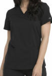 Dickies Dickies bordázott V-nyakú egészségügyi felső (DKE870BLKL)