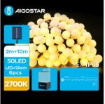 Aigostar B. V. Aigostar - LED Napelemes dekoratív lánc 50xLED/8 funkció 12m IP65 meleg fehér B10201JE2 (AI0426)