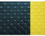 Notrax Sof-Tred fáradásgátló ipari szőnyeg buborékos bevonattal, fekete/sárga, 122 x 400 cm