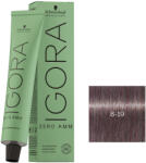 Schwarzkopf Igora Zero Amm ammóniamentes krémhajfesték 60 ml - 8-19