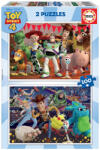 Educa Puzzle Educa din 2 x 100 de piese - Toy Story 4 (EDU18107) Puzzle