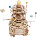 Robotime Puzzle 3D din lemn Robo Time din 316 părți - Un planetariu mecanic (ST001)