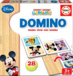 Educa Puzzle din lemn pentru copii Educa din 28 de piese - Mickey Mouse, domino (EDU16037) Puzzle