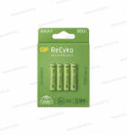 GP Batteries RECYKO AAA HR03 ceruza akkumulátor 950mAh 4db/bliszter B21114 (B21114)