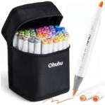 Ohuhu Honolulu-02 Art Markers Set-перманентни маркери, комплект 48 цвята (Y30-80400-24)