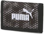 PUMA tépőzáras vászon pénztárca kis kaptármintás