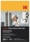 Kodak Fotópapír KODAK Photo Fabric 10x15 cm felragasztható és visszaszedhető 20 lapos (KO-9891059)