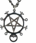 FALON Pandantiv/ colier Pentagram - PSY593