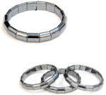  Bratara Hematit Gri - Diametru 56 mm - Perna - 12x10 mm - 1 Buc