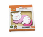 Viga Toys Puzzle din lemn - pisica, viga (59930) - bekid