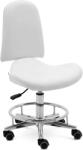 physa Scaun scaun cu spătar - 44 - 58 cm - 150 kg - alb RUE WHITE (RUE WHITE)