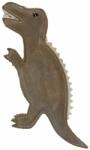 4-Home Jucărie pentru câini PafDog Dinozaurul Gerry din piele și iută, 30 cm