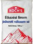  KOCH'S Étkezési finom jód. vákuum só 1kg