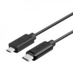 Unitek Cablu Date/Incarcare UNITEK USB-C 1.0m Negru (Y-C473BK)