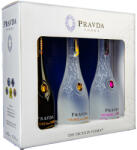 PRAVDA Sampler Pack vodka 3x0, 2l Luxury, Espresso, Raspberry DD